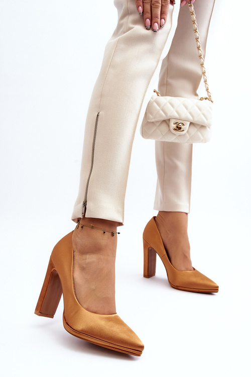 Camel Piatti High Heel Pumps