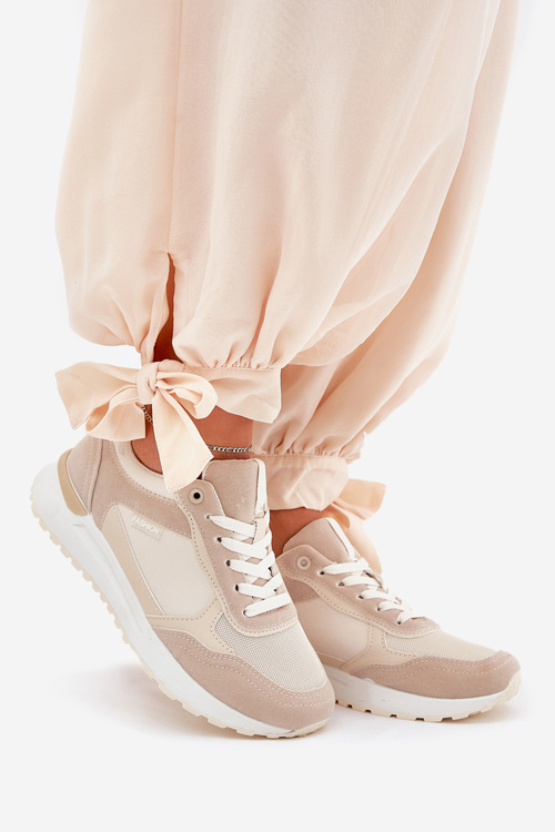 Beige Women's Sports Shoes Laaksona