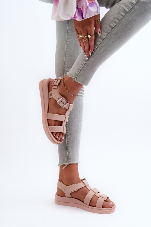 Scented Smooth Women's Sandals ZAXY NN285006 Pink