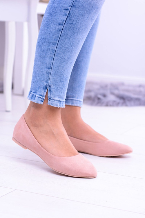 Pink Women's Bueno Suede Ballerinas