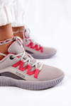 Women's sports shoes Sneakers Big Star KK274060 Grey