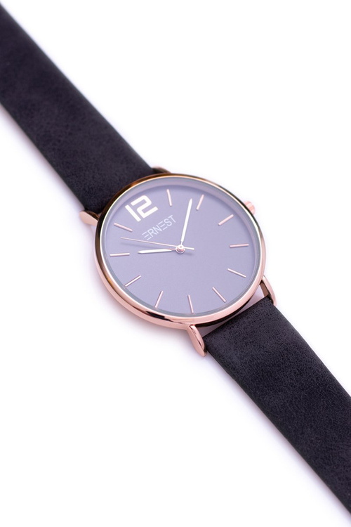 Women's Black Ernest Claire Watch