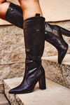 Women's High Boots Black Forever