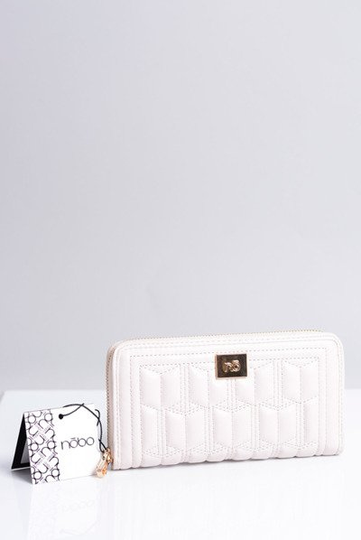 Large Women's Nobo Quilted Wallet Powder Pink