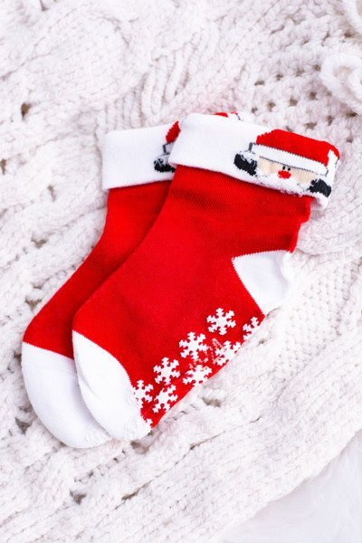 Infant Children's Christmas Anti-Slip Socks With Santa 2