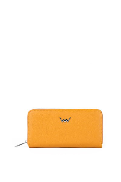 Large Women's Zip Wallet Yellow Hailey