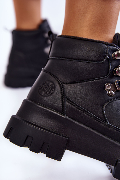 Buty Trekkingowe Damskie Czarne Lee Cooper LCJ-22-31-1435