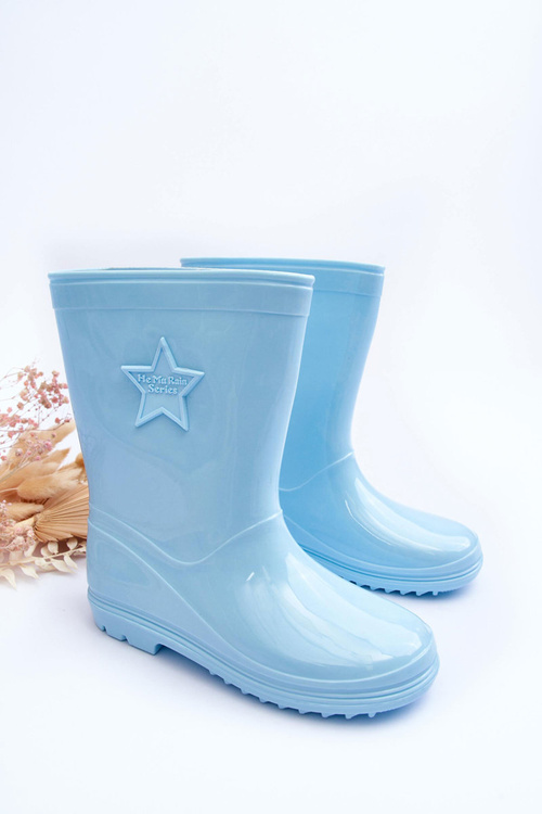 Child's Rubber Boots Light Blue Malvi
