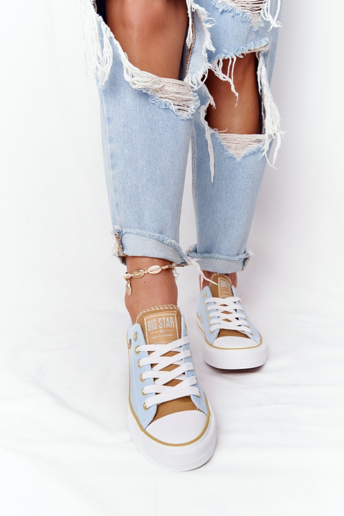 Classic Women's Sneakers BIG STAR HH274457 Blue