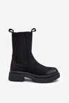Women's Zip-up Ankle Boots Black Samil