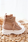 Children's Sneakers Beige Callobe