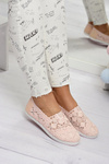 Lace Women's Ballerinas Little Sugar Powder Pink