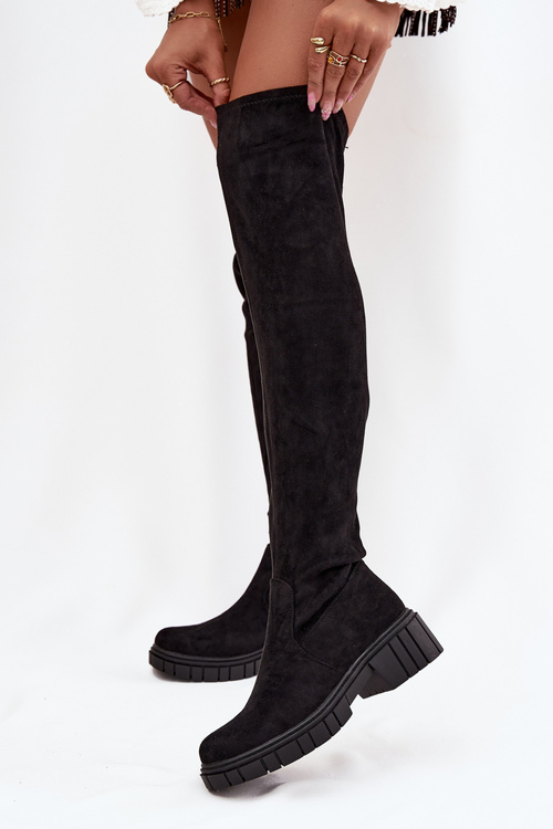Women's Knee-High Boots S.Барски HY42-122 Black