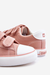 Classic Velcro Fabric Sneakers Big Star LL274A200 Pink