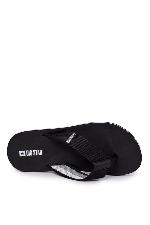 Men's flip-flops Big Star JJ174519 Black