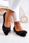 Classic Bow Ballerina Black Grayson