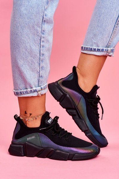 Women's Sports Shoes Big Star Black FF274A053