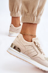 Women's Sports Shoes With Decorative Zipper Creamy Adrea