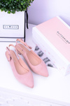 Women's Pink Howl Pointed Ballerinas