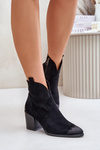 Women's Suede Warm Boots Black Wenche