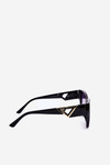 Women's Classic Sunglasses with Decorative Details UV400 Black