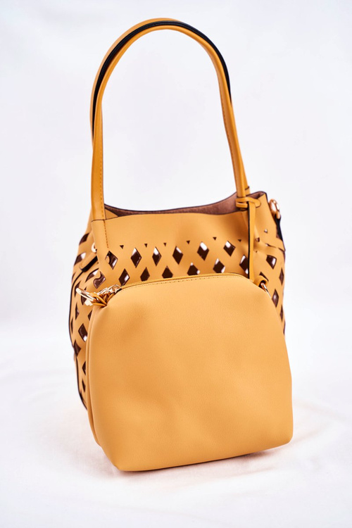 Women's Bag Nobo Shopper Bag Yellow NBAG-I3690-C002