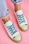 Women's Sneakers With Transparent Sole Big Star FF274256 White