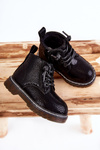 Children's Warm Boots With Zipper Black Betsy