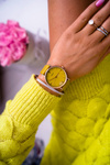 Women's Watch Ernest Yellow Belven