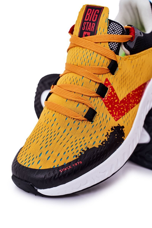 Men's Sport Shoes Memory Foam Big Star HH174237 Orange