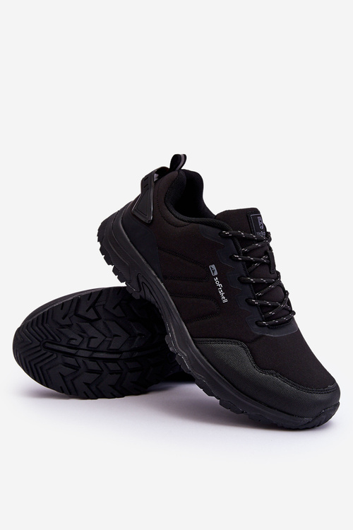 Men's Softshell Sports Shoes Black Christopher