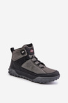 Buty Trekkingowe Ocieplane Męskie Szare Lee Cooper LCJ-24-01-2939