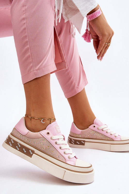 Women's Sneakers With Jets GOE LL2N4057 Pink