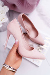 Women's Stilettos Suede Pink Yanna