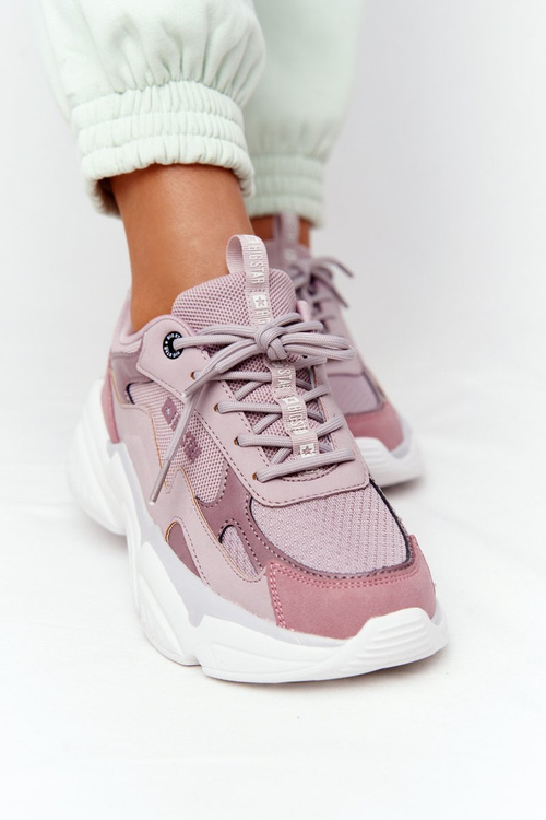Women's Sneakers Memory Foam Big Star HH274258 Purple