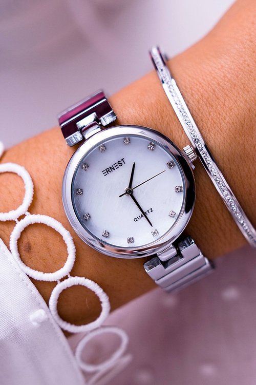 Women's Watch Ernest Silver Minaria