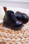 Kids' Warmed Boots with Zipper Black Goopy