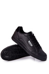 Leather Sneakers Memory Foam Big Star II174169 Black