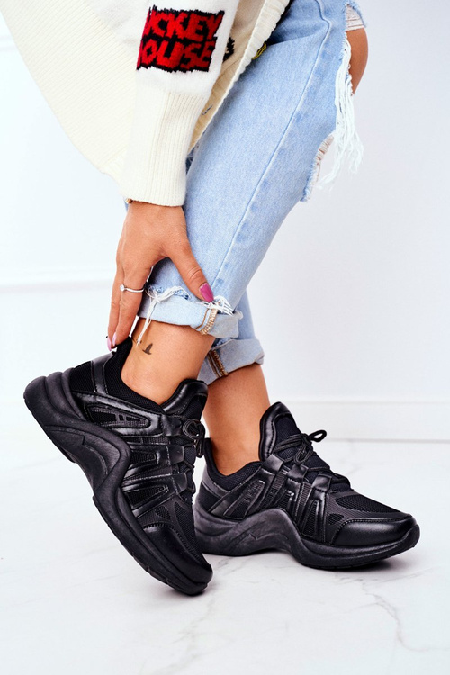 Women's Sports Shoes Black Felter