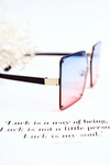 Women's Sunglasses Ombre V180004 Blue-pink