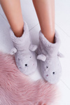 SOXO Warm Homemade Grey Booties Papa Bunnies 94529