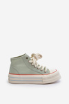 Women's Platform Sneakers Mint Aineri