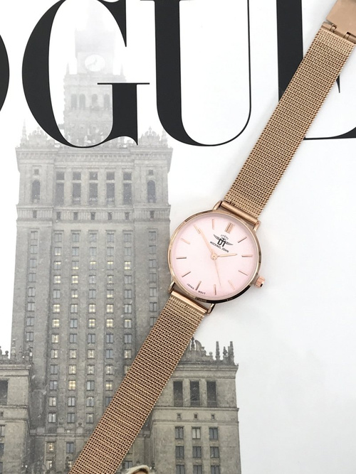 Women's Watch Michael John Florence Pink Dial 32mm