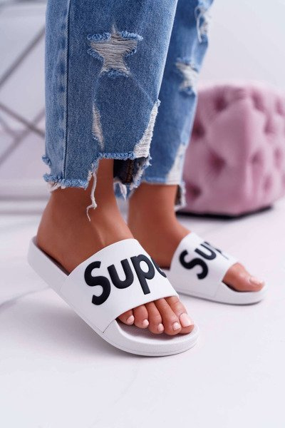 Women's White Super Losaria Flip Flops