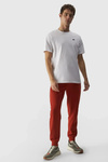 Men's Plain T-shirt With Logo 4F White 4FWMM00TTSHM1843-10S
