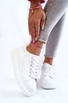 Women's Sport Shoes On The Platform White Eliso