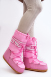 Women's High Snow Boots Pink Venila