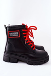 Children's Boots Shiny Black Fincastle
