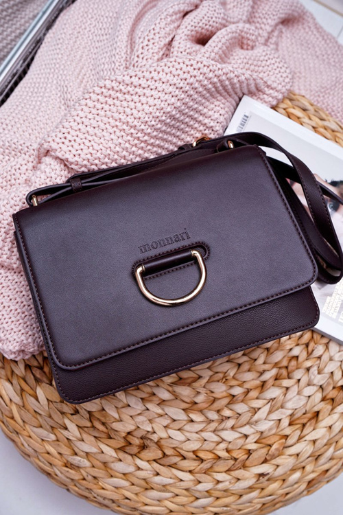 Women's Handbag Postbag Monnari Dark Brown BAG9280-017