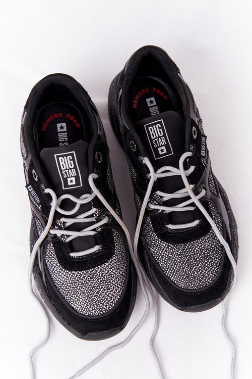 Women's Sneakers Memory Foam Big Star HH274325 Black